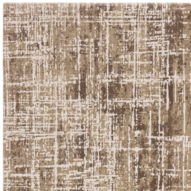 Kuza Abstract Modern Distressed Shimmer Hi-Lo Textured Soft Velvety Touch High-Density Durable Easy-Care Short Pile Beige/Cream/Light Grey Rug-Asiatic Carpets-Rug Love - The Most Loved Rug Store