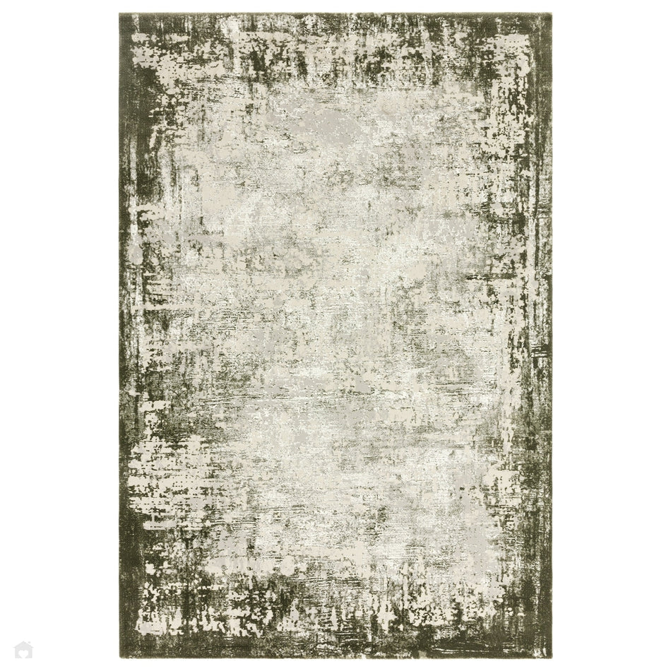 On Sale Kuza Border Modern Abstract Distressed Textured Soft-Touch ...