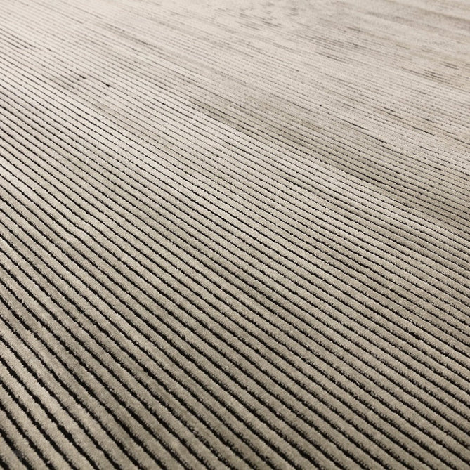 Kuza Plain Stripe Modern Abstract Distressed Shimmer Hi-Lo Textured Soft Velvety Touch High-Density Durable Easy-Care Short Pile Khaki Rug-Asiatic Carpets-Rug Love - The Most Loved Rug Store