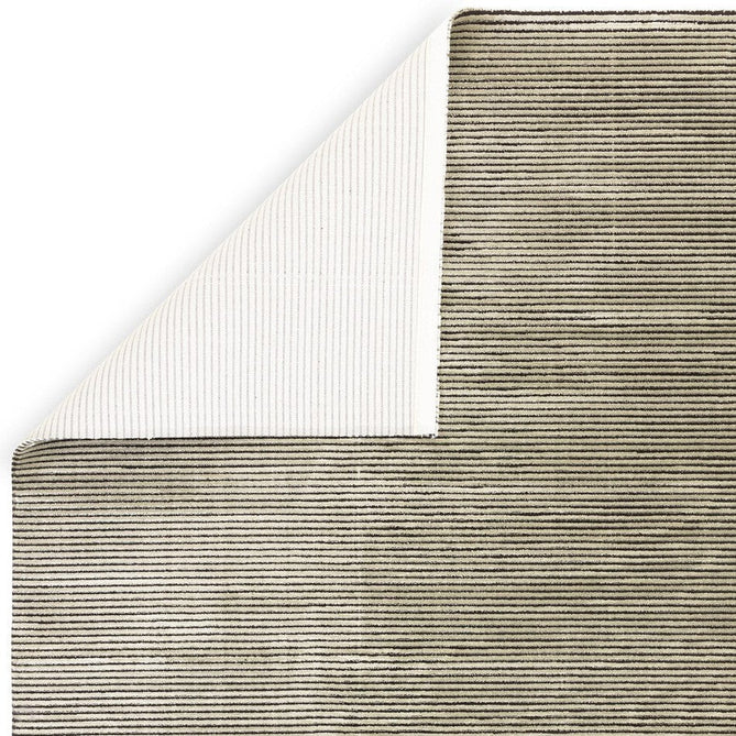 Kuza Plain Stripe Modern Abstract Distressed Shimmer Hi-Lo Textured Soft Velvety Touch High-Density Durable Easy-Care Short Pile Khaki Rug-Asiatic Carpets-Rug Love - The Most Loved Rug Store