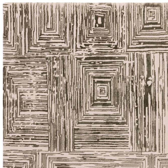 Kuza Portrait Modern Abstract Distressed Shimmer Hi-Lo Textured Soft Velvety Touch High-Density Durable Easy-Care Short Pile Khaki Green Rug-Asiatic Carpets-Rug Love - The Most Loved Rug Store