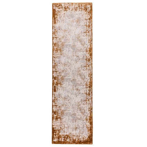 Kuza Border Terracotta Runner-Asiatic Carpets-Rug Love - The Most Loved Rug Store