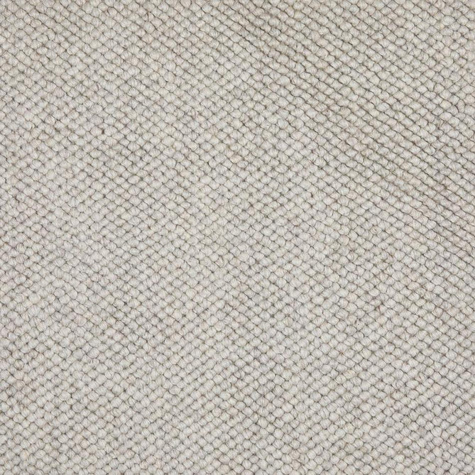 La Playa Modern Plain Mottled Beaded Pebble Hand Woven Textured Wool Looped Pile Natural Rug