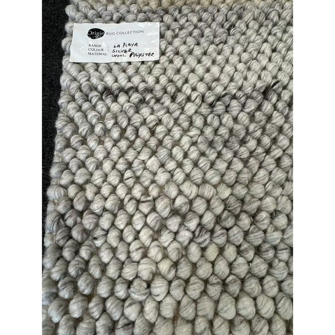 La Playa Modern Plain Mottled Beaded Pebble Hand Woven Textured Wool Flat-Pile Natural Rug-Origins-Rug Love - The Most Loved Rug Store