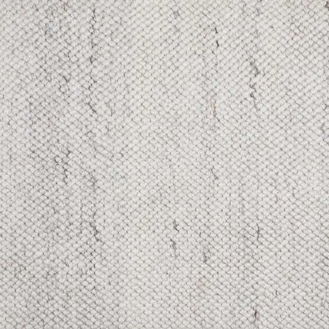 La Playa Modern Plain Mottled Beaded Pebble Hand Woven Textured Wool Flat-Pile Silver/Charcoal Grey/vory Rug