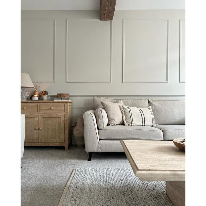 La Playa Modern Plain Mottled Beaded Pebble Hand Woven Textured Wool Flat-Pile Silver/Ivory Rug-Origins-Rug Love - The Most Loved Rug Store