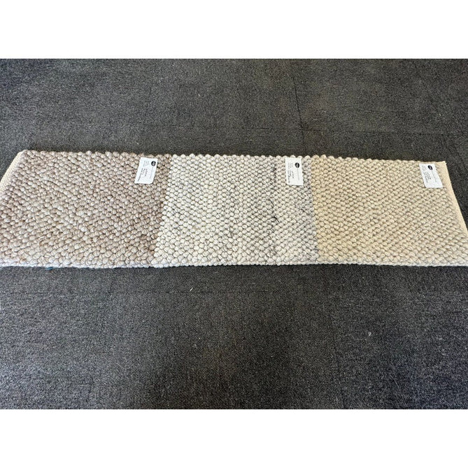 La Playa Modern Plain Mottled Beaded Pebble Hand Woven Textured Wool Looped Pile Natural Rug-Origins-Rug Love - The Most Loved Rug Store