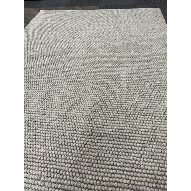 La Playa Modern Plain Mottled Beaded Pebble Hand Woven Textured Wool Looped Pile Natural Rug-Origins-Rug Love - The Most Loved Rug Store
