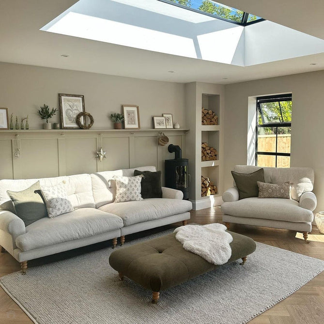 La Playa Modern Plain Mottled Beaded Pebble Hand Woven Textured Wool Looped Pile Natural Rug-Origins-Rug Love - The Most Loved Rug Store