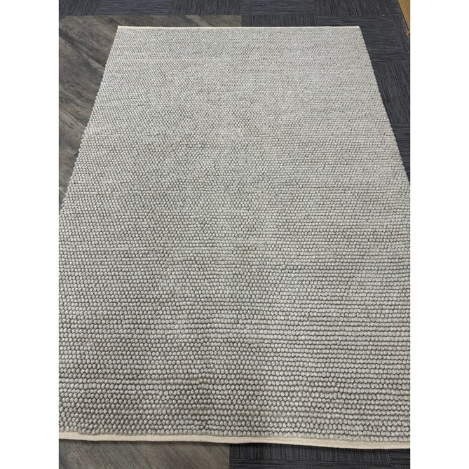 La Playa Modern Plain Mottled Beaded Pebble Hand Woven Textured Wool Looped Pile Natural Rug-Origins-Rug Love - The Most Loved Rug Store