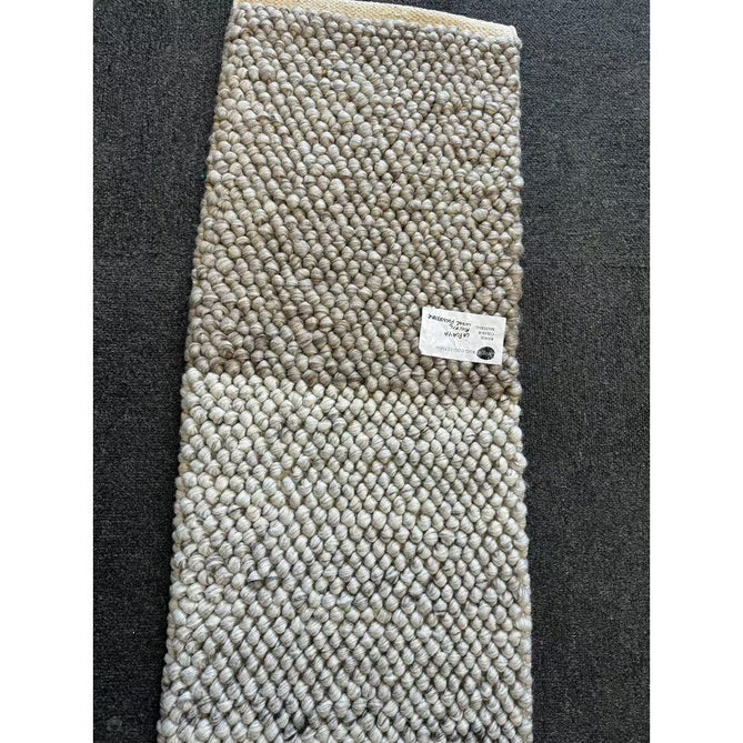 La Playa Modern Plain Mottled Beaded Pebble Hand Woven Textured Wool Looped Pile Natural Rug-Origins-Rug Love - The Most Loved Rug Store