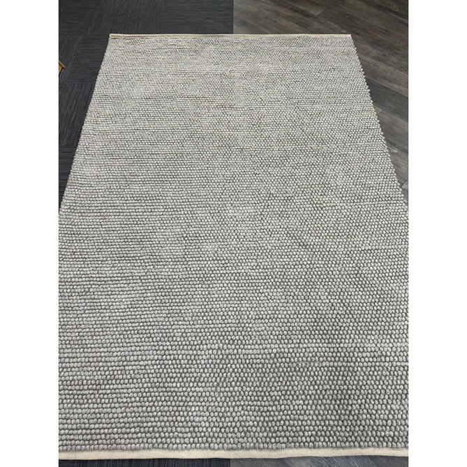 La Playa Modern Plain Mottled Beaded Pebble Hand Woven Textured Wool Looped Pile Natural Rug-Origins-Rug Love - The Most Loved Rug Store