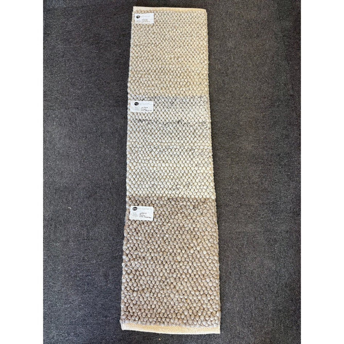 La Playa Modern Plain Mottled Beaded Pebble Hand Woven Textured Wool Looped Pile Natural Rug-Origins-Rug Love - The Most Loved Rug Store