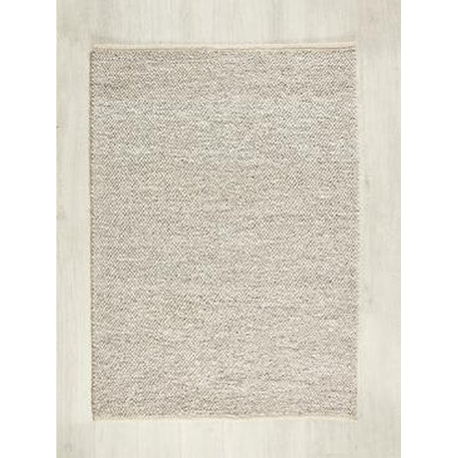 La Playa Modern Plain Mottled Beaded Pebble Hand Woven Textured Wool Looped Pile Silver/Charcoal Grey/vory Rug-Origins-Rug Love - The Most Loved Rug Store