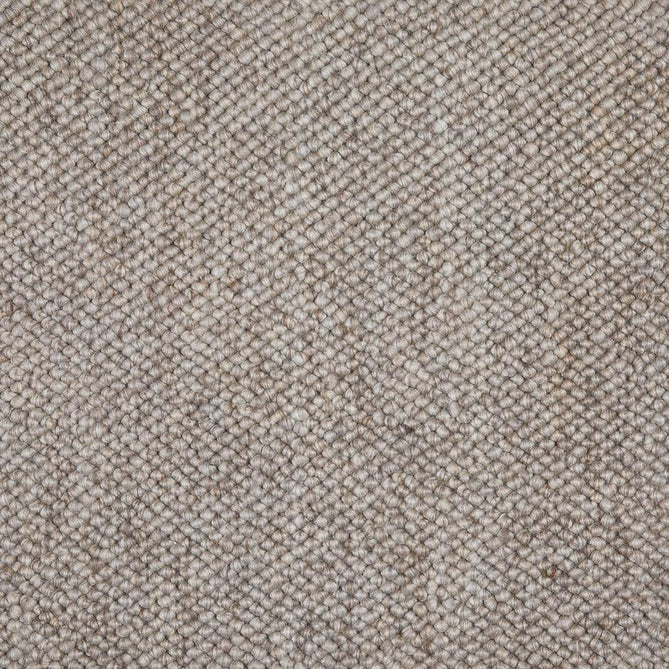 La Playa Modern Plain Mottled Beaded Pebble Hand Woven Wool Looped Pile Rustic Brown/Grey Rug