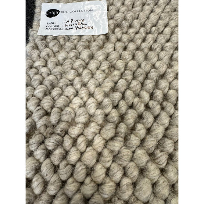 La Playa Modern Plain Mottled Beaded Pebble Hand Woven Wool Flat-Pile Rustic Brown/Grey Rug-Origins-Rug Love - The Most Loved Rug Store