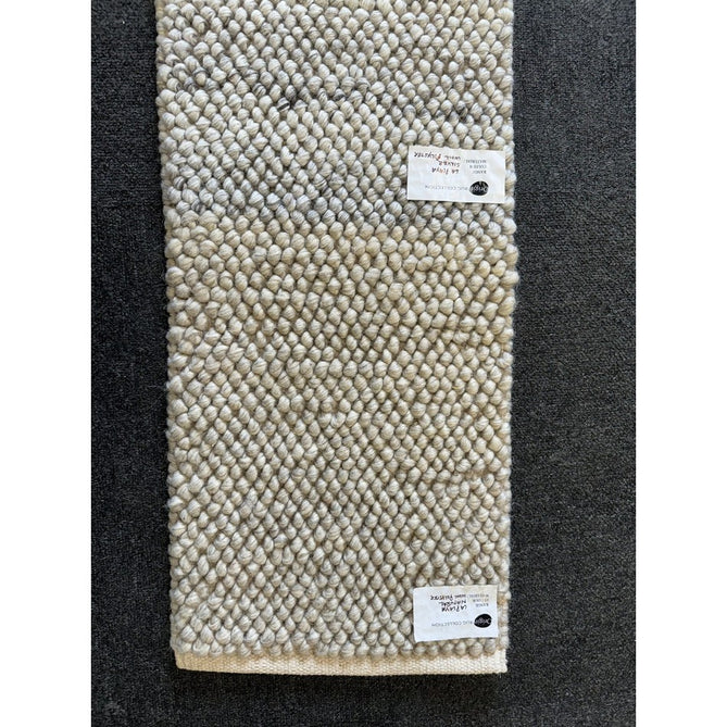 La Playa Modern Plain Mottled Beaded Pebble Hand Woven Wool Flat-Pile Rustic Brown/Grey Rug-Origins-Rug Love - The Most Loved Rug Store