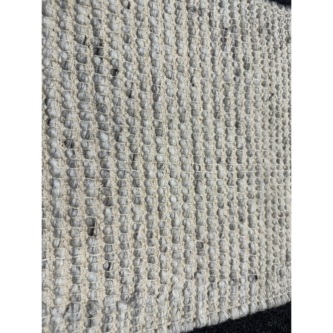 La Playa Modern Plain Mottled Beaded Pebble Hand Woven Wool Flat-Pile Rustic Brown/Grey Rug-Origins-Rug Love - The Most Loved Rug Store