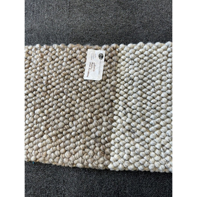 La Playa Modern Plain Mottled Beaded Pebble Hand Woven Wool Looped Pile Rustic Brown/Grey Rug-Origins-Rug Love - The Most Loved Rug Store