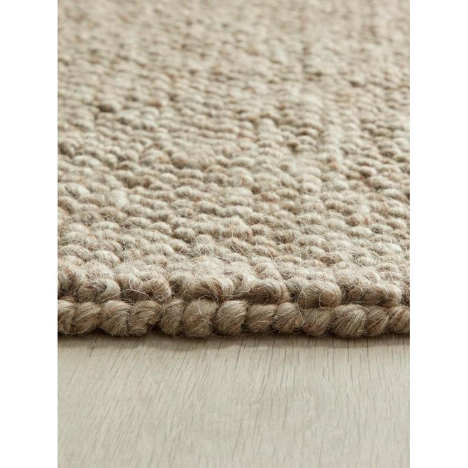 La Playa Modern Plain Mottled Beaded Pebble Hand Woven Wool Looped Pile Rustic Brown/Grey Rug-Origins-Rug Love - The Most Loved Rug Store