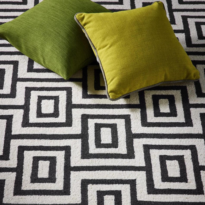 Labyrinth White/Black Rug-Origins-Rug Love - The Most Loved Rug Store