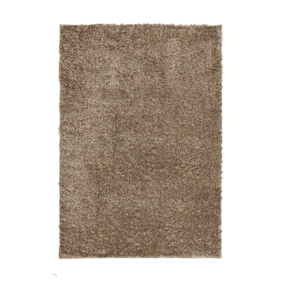 Lagom Shaggy Light Brown Rug