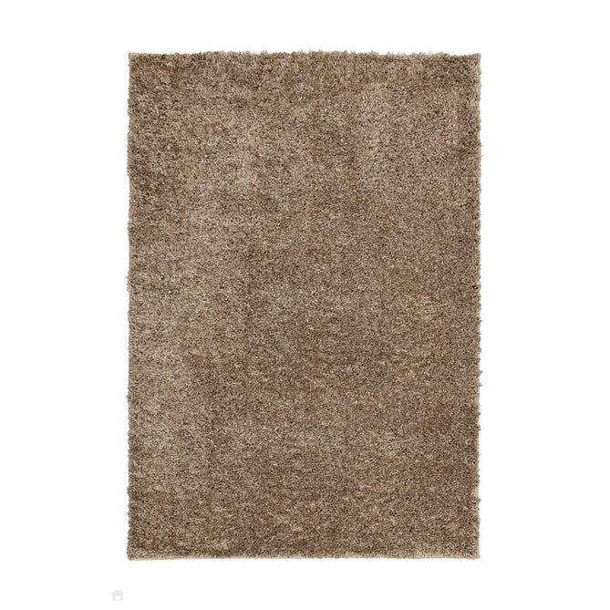 Lagom Shaggy Light Brown Rug-Melrose-Rug Love - The Most Loved Rug Store
