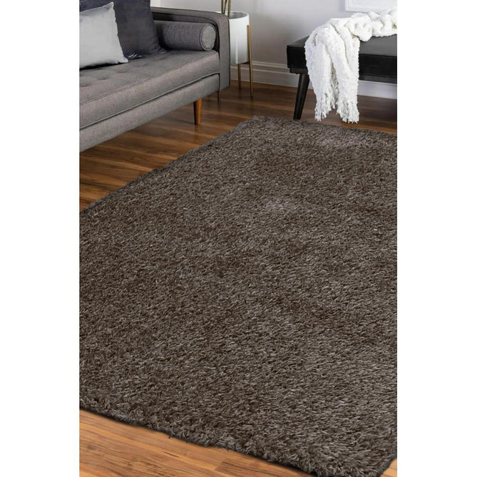 Lagom Shaggy Mid Grey Rug-Melrose-Rug Love - The Most Loved Rug Store