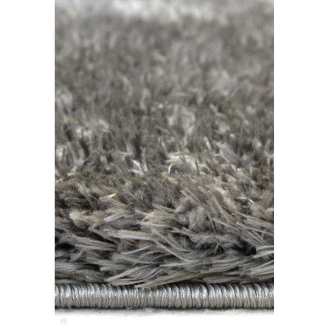 Lagom Shaggy Mid Grey Rug-Melrose-Rug Love - The Most Loved Rug Store