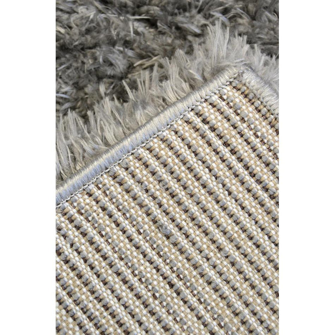 Lagom Shaggy Mid Grey Rug-Melrose-Rug Love - The Most Loved Rug Store