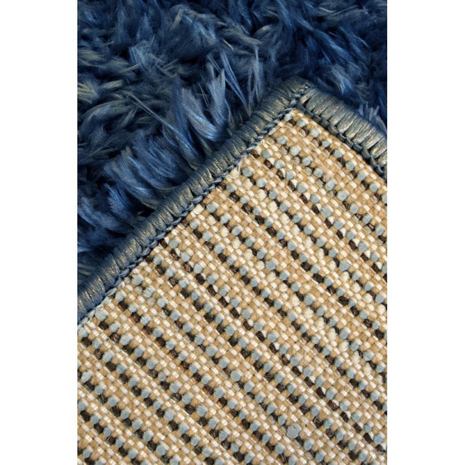 Lagom Shaggy Navy Rug-Melrose-Rug Love - The Most Loved Rug Store
