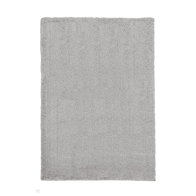 Lagom Shaggy Silver Rug-Melrose-Rug Love - The Most Loved Rug Store