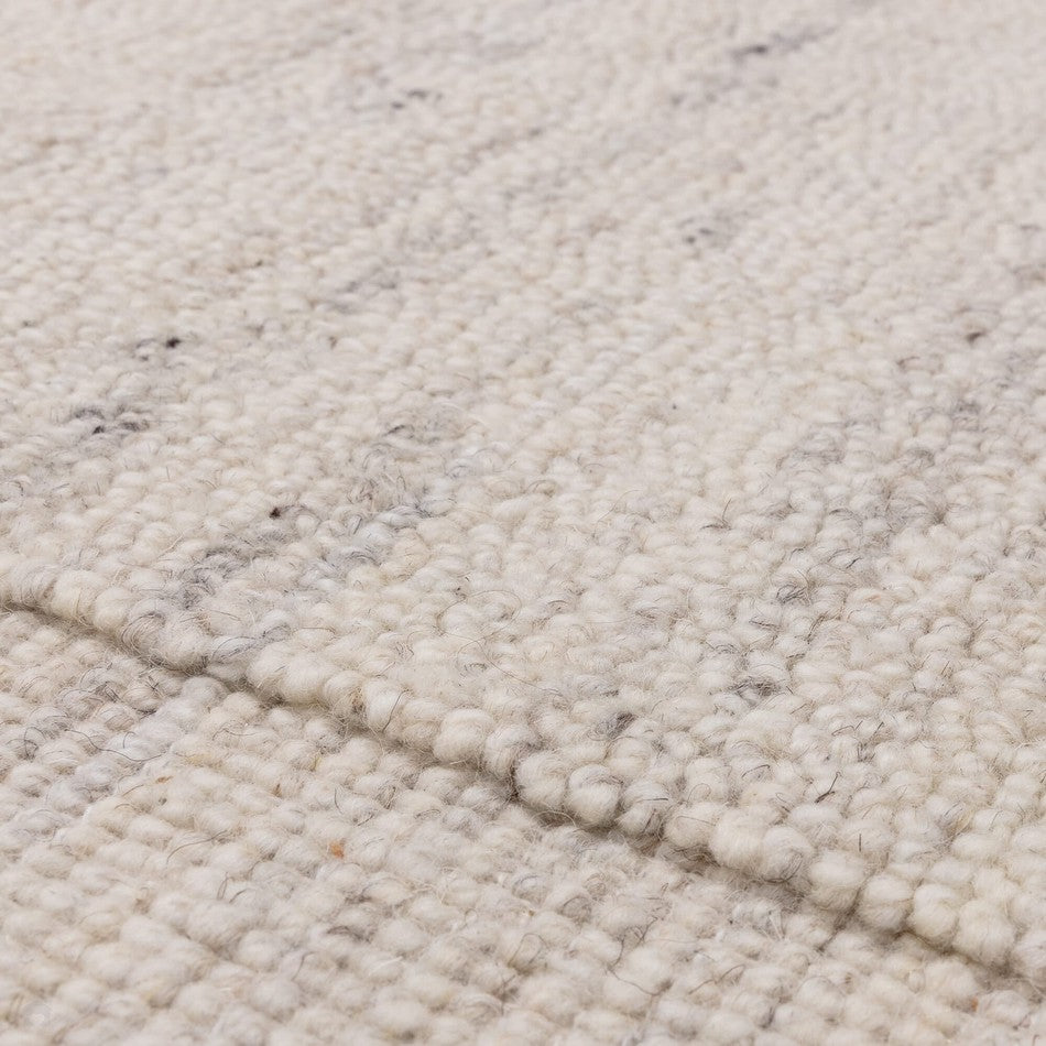 On Sale Larson Modern Plain Hi-Low Border Hand-Woven Textured Looped ...