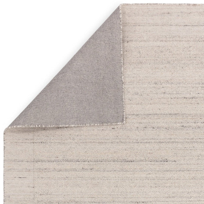 Larson Modern Plain Hi-Low Border Hand-Woven Textured Looped Wool Low Short Pile Ivory Rug-Asiatic Carpets-Rug Love - The Most Loved Rug Store