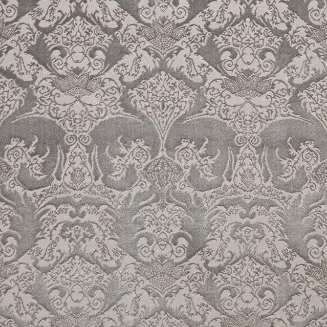 Laurence Llewelyn-Bowen Imperial Modern Floral Ornate Abstract Metallic Shimmer Hi-Lo Textured Soft-Touch Polyester Low Profile Short Pile Slate Rug-Think Rugs-Rug Love - The Most Loved Rug Store