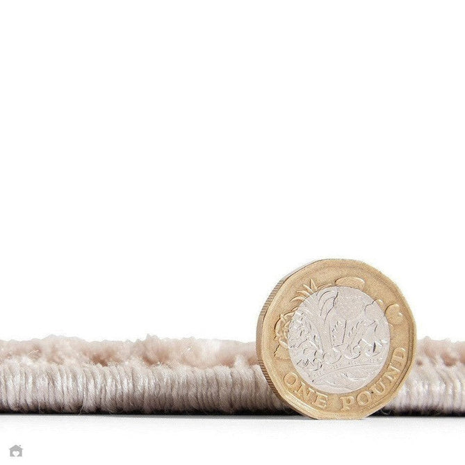 Laurence Llewelyn-Bowen Imperial Modern Floral Ornate Abstract Metallic Shimmer Soft-Touch Smooth Textured Polyester Short Pile Beige/Bronze/Blush/Terracotta Rug-Think Rugs-Rug Love - The Most Loved Rug Store