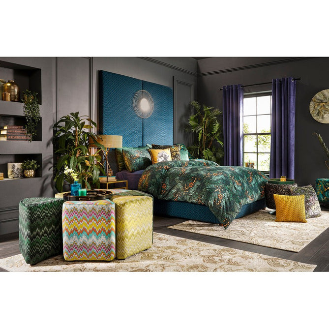 Laurence Llewelyn-Bowen Imperial Modern Floral Ornate Abstract Metallic Shimmer Soft-Touch Smooth Textured Polyester Short Pile Cool Grey/Charcoal Grey/Ivory Rug-Think Rugs-Rug Love - The Most Loved Rug Store