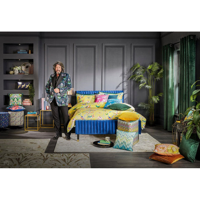 Laurence Llewelyn-Bowen Imperial Modern Floral Ornate Abstract Metallic Shimmer Soft-Touch Smooth Textured Polyester Short Pile Rich Wine/Deep Mauve/Ivory Rug-Think Rugs-Rug Love - The Most Loved Rug Store