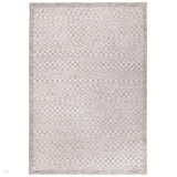 Laurent LA02 Modern Abstract Space-Dyed Tonal Textured Soft-Touch Durable Fine Yarn Polyester Low Profile Dense Short Pile Light Grey/Charcoal Grey/Cream Rug