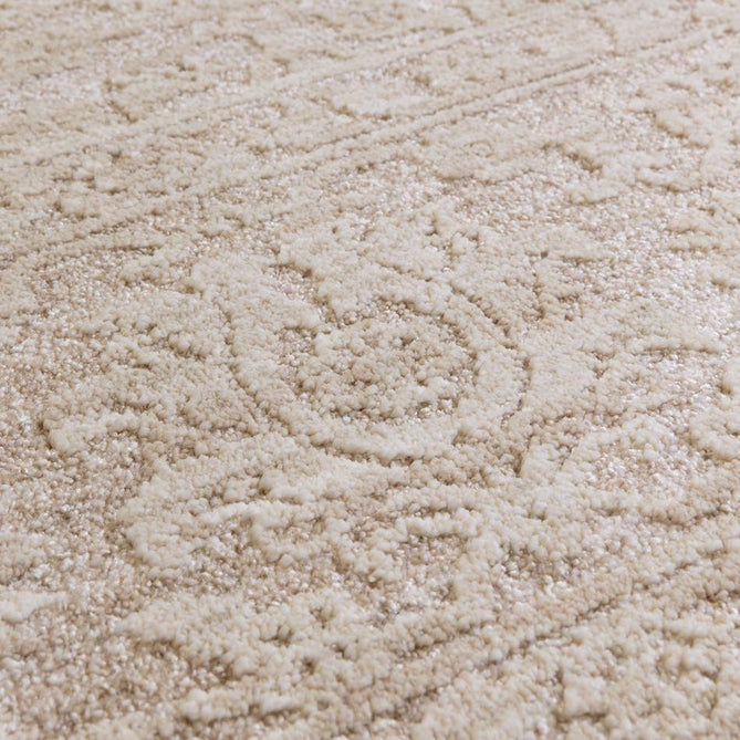 Laurent LA03 Modern Abstract Space-Dyed Tonal Textured Soft-Touch Durable Fine Yarn Polyester Low Profile Dense Short Pile Beige/Ivory/Taupe/Grey Rug-Asiatic Carpets-Rug Love - The Most Loved Rug Store