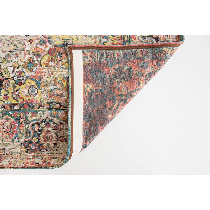 Louis De Poortere Antiquarian Bakhtiari 8712 Janiserry Multi Washable Polyester Flatweave Eco-Rug-Louis De Poortere-Rug Love - The Most Loved Rug Store
