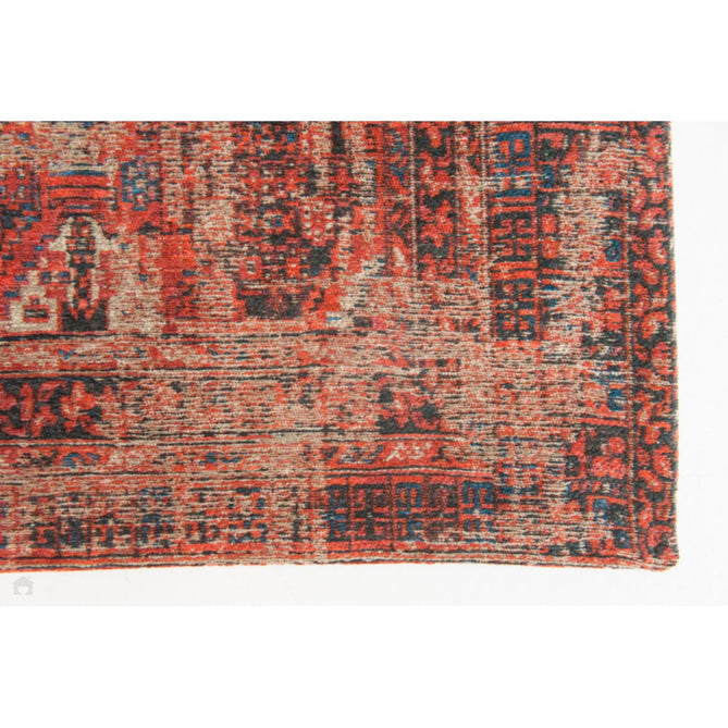 Louis De Poortere Antiquarian Hadschlu 8719 Red Brick Washable Polyester Flatweave Eco-Rug-Louis De Poortere-Rug Love - The Most Loved Rug Store