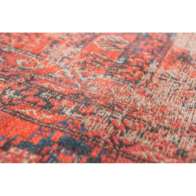 Louis De Poortere Antiquarian Hadschlu 8719 Red Brick Washable Polyester Flatweave Eco-Rug-Louis De Poortere-Rug Love - The Most Loved Rug Store