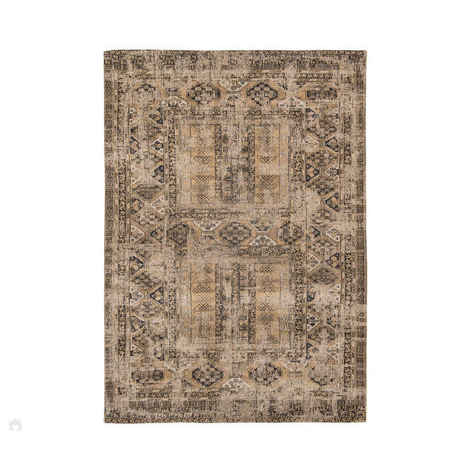 Louis De Poortere Antiquarian Hadschlu 8720 Agha Old Gold Washable Polyester Flatweave Eco-Rug-Louis De Poortere-Rug Love - The Most Loved Rug Store