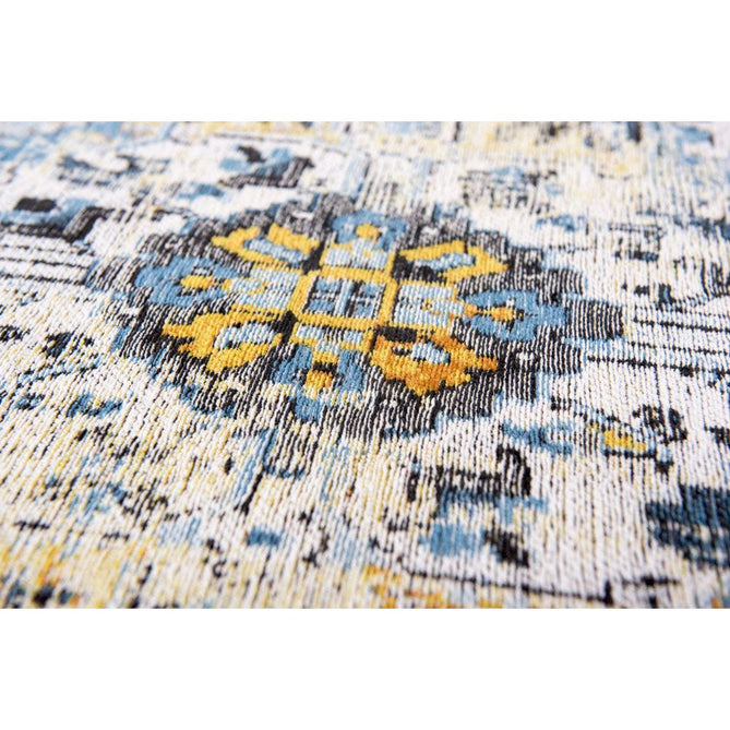 Louis De Poortere Antiquarian Heriz 8704 Amir Gold Washable Polyester Flatweave Eco-Rug-Louis De Poortere-Rug Love - The Most Loved Rug Store