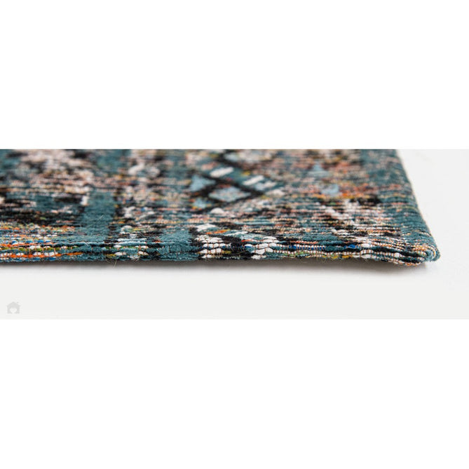 Louis De Poortere Antiquarian Kilim 9110 Zemmuri Blue Washable Polyester Flatweave Eco-Rug-Louis De Poortere-Rug Love - The Most Loved Rug Store