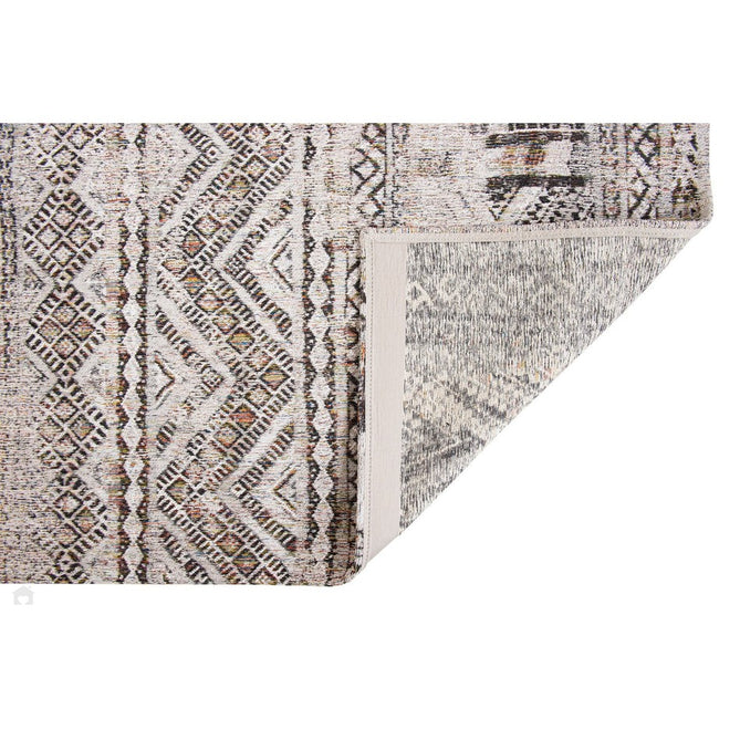 Louis De Poortere Antiquarian Kilim 9114 Medina White Washable Polyester Flatweave Eco-Rug-Louis De Poortere-Rug Love - The Most Loved Rug Store