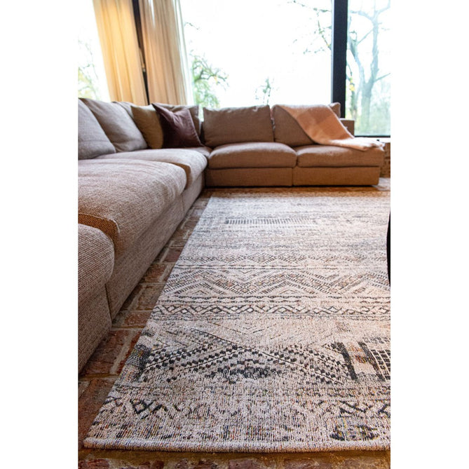 Louis De Poortere Antiquarian Kilim 9114 Medina White Washable Polyester Flatweave Eco-Rug-Louis De Poortere-Rug Love - The Most Loved Rug Store