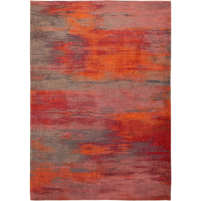 Louis De Poortere Atlantic Monetti 9116 Hibiscus Red Washable Polyester Flatweave Eco-Rug-Louis De Poortere-Rug Love - The Most Loved Rug Store