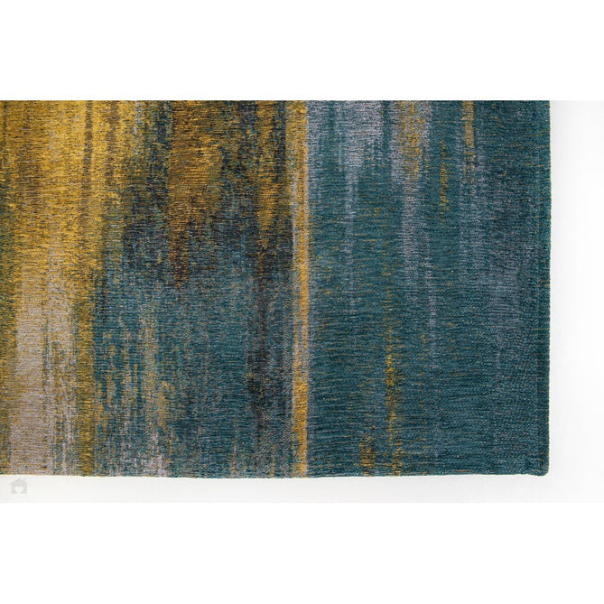 Louis De Poortere Atlantic Monetti 9119 Nymphea Blue Washable Polyester Flatweave Eco-Rug-Louis De Poortere-Rug Love - The Most Loved Rug Store